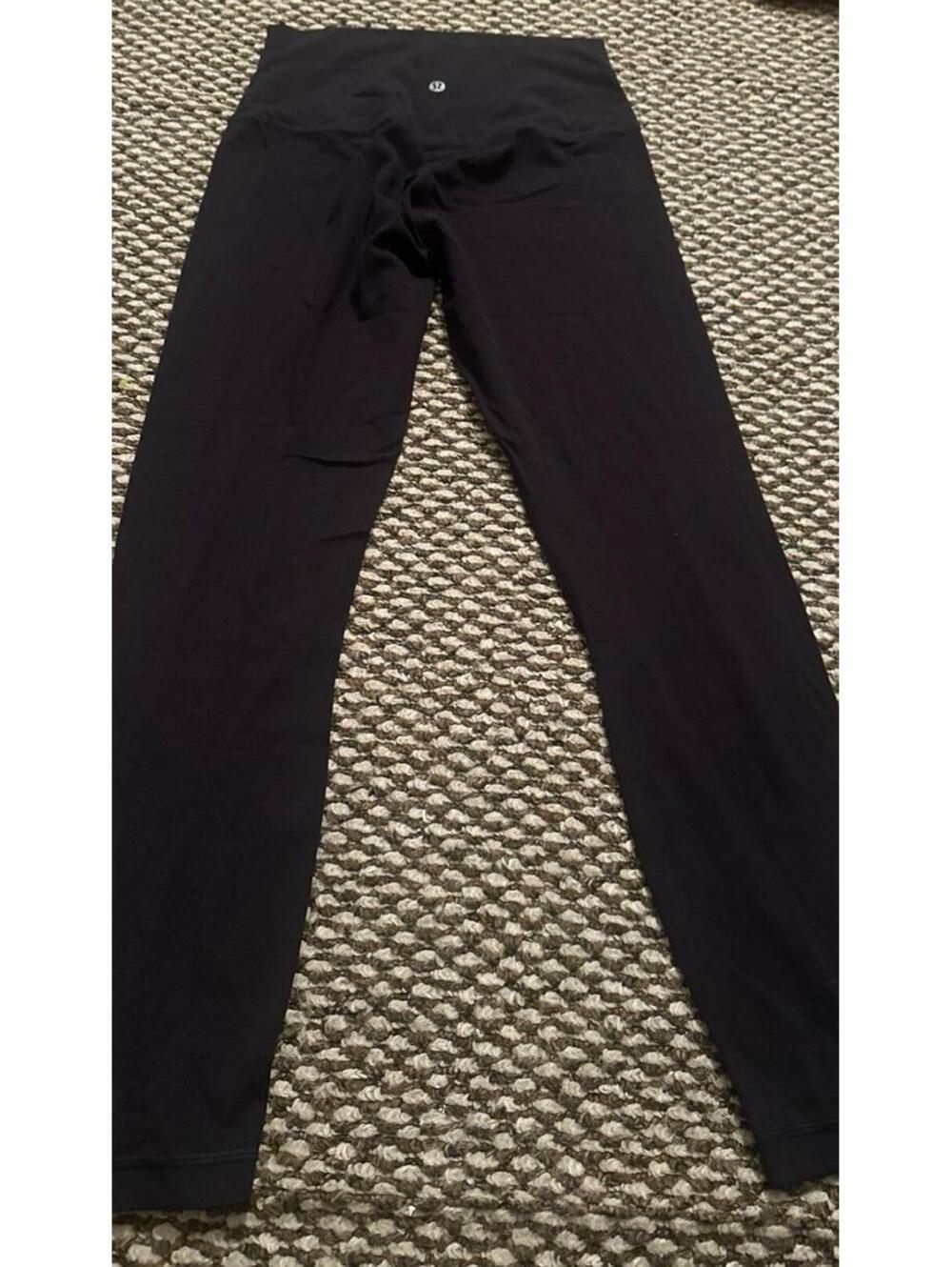 Lululemon black align leggings size 4